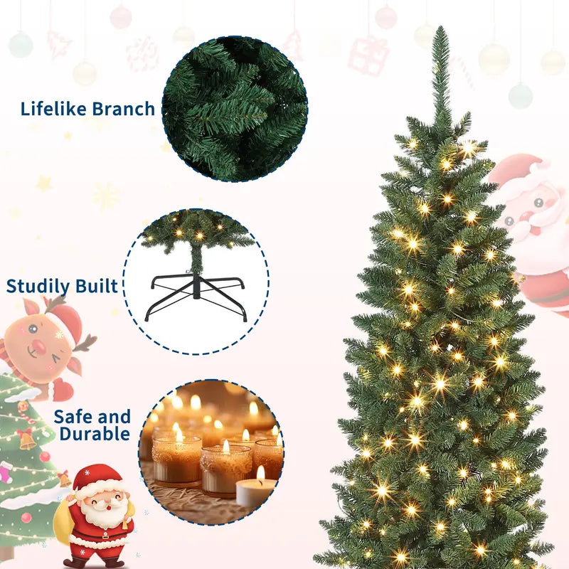 Árbol Aurora · Navidad con luces LED