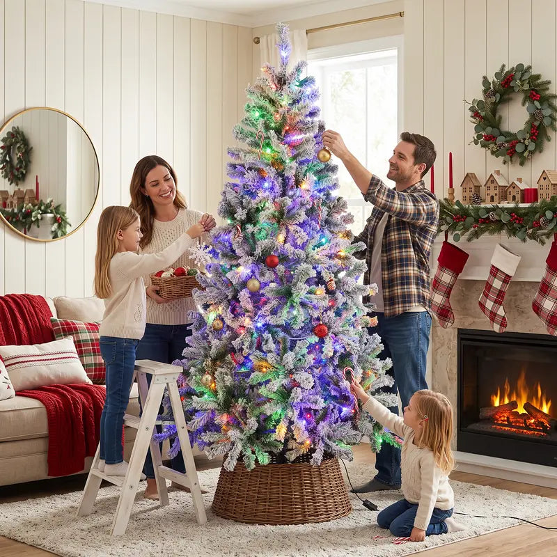 Árbol Nevada · 1.83 m con 250 luces LED