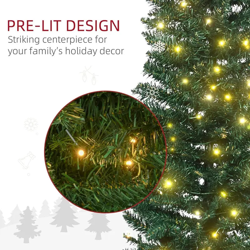 Árbol Aurora · Navidad con luces LED