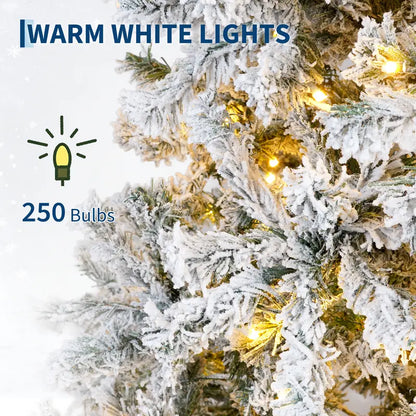 Árbol Nevada · 1.83 m con 250 luces LED