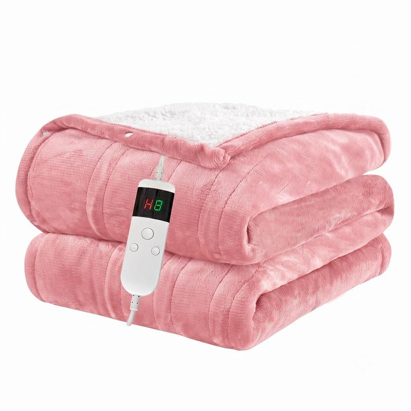 Manta térmica eléctrica ultrasuave con 10 niveles de calor